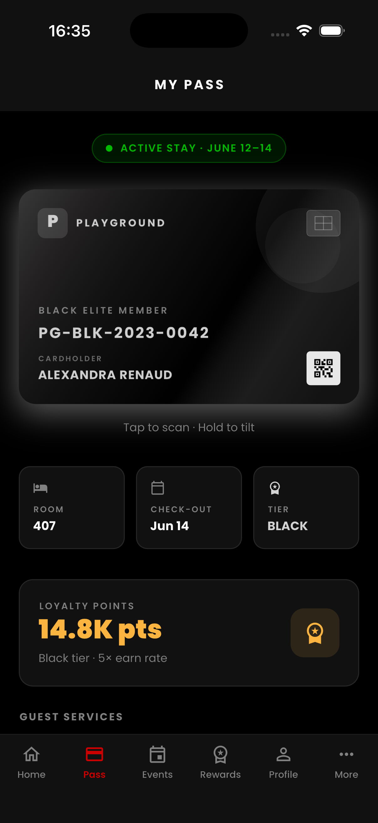 App screenshot